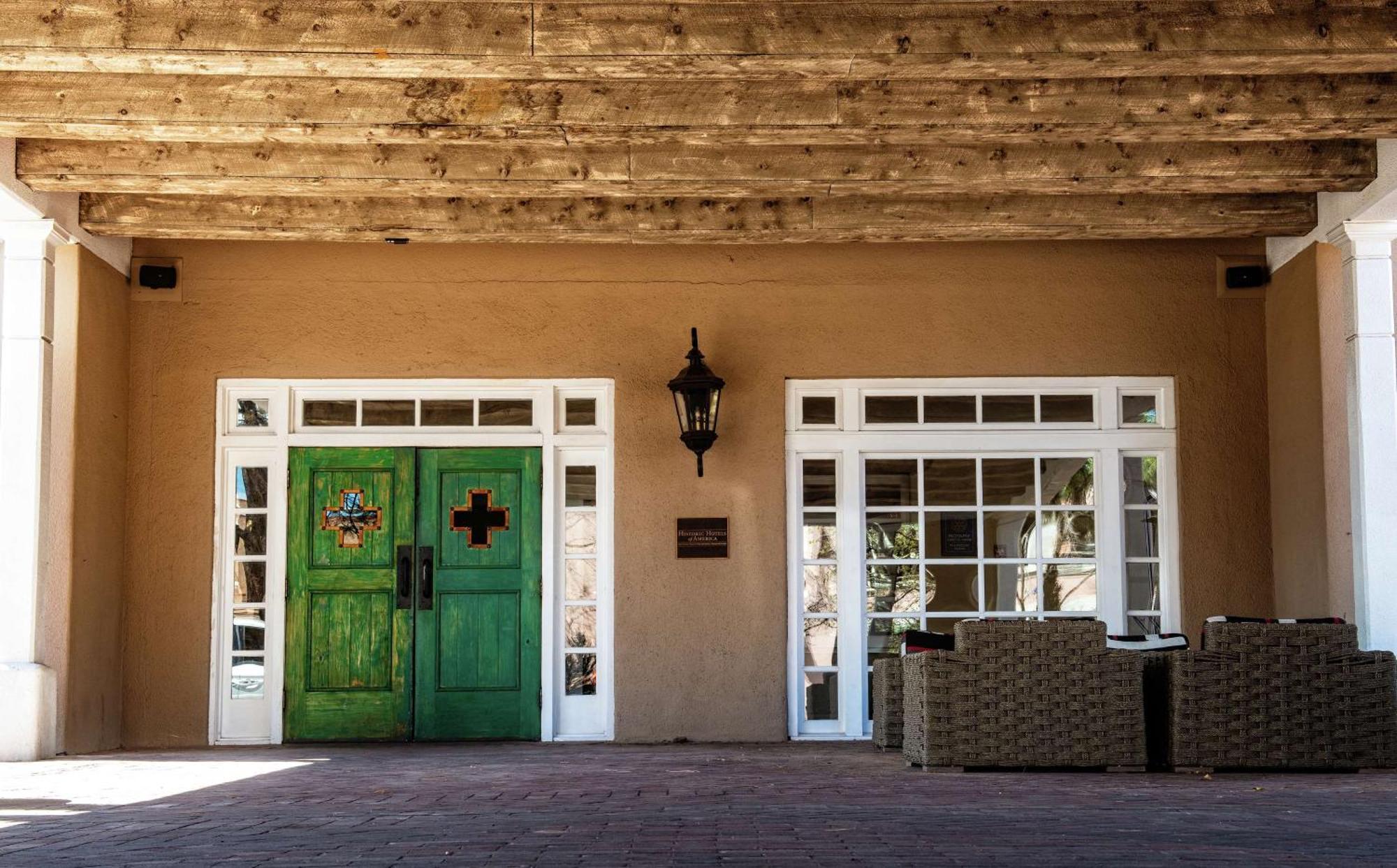 Hotel Hilton Santa Fe Historic Plaza Exterior foto